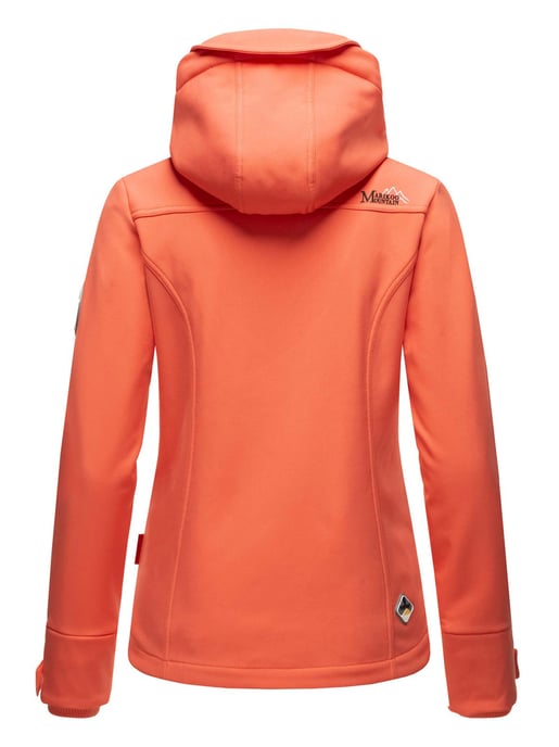 Marikoo Damen Softshelljacke – Kleine Zicke, warm mit Kapuze & Fleecefutter - Image 4
