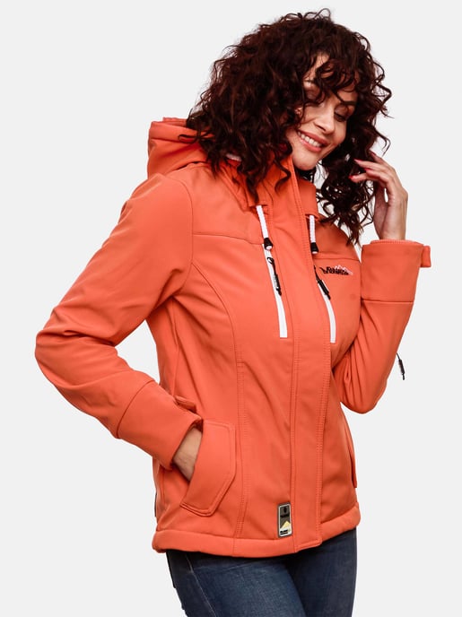 Marikoo Damen Softshelljacke – Kleine Zicke, warm mit Kapuze & Fleecefutter - Image 6
