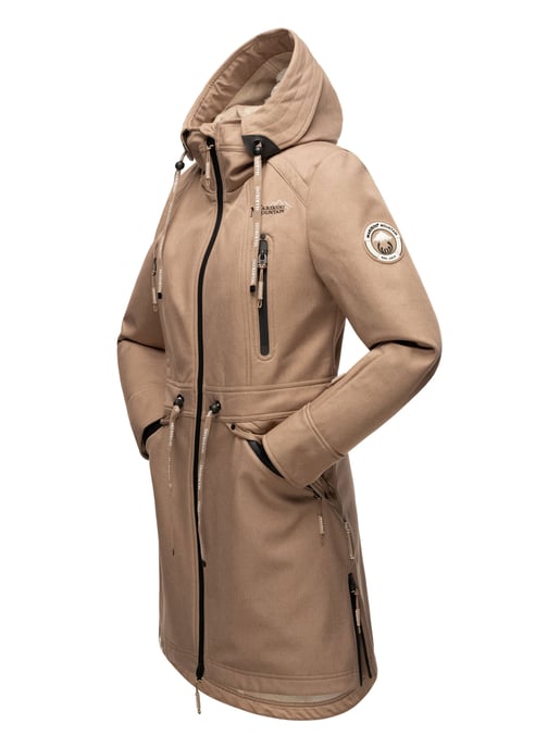 Marikoo Damen Softshelljacke – Racquellee mit Kapuze & Fleecefutter - Image 5
