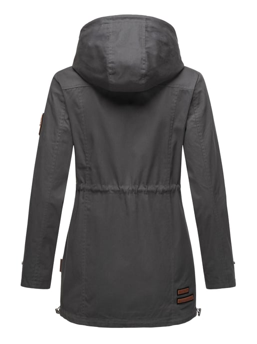 Marikoo leichte Damen Übergangsjacke mit abnehmbarer Kapuze - Image 5