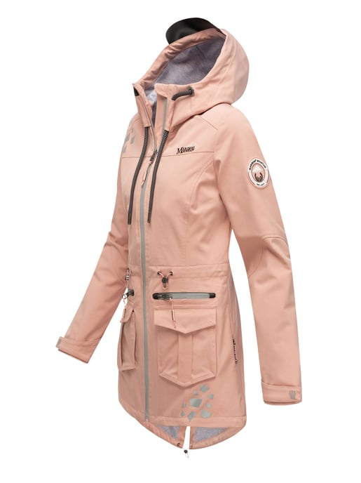 Marikoo Damen Softshelljacke – Ulissaa mit Kapuze & Reflektoren - Image 3