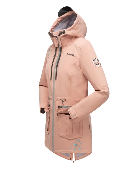 Marikoo Damen Softshelljacke – Ulissaa mit Kapuze & Reflektoren - Image 4