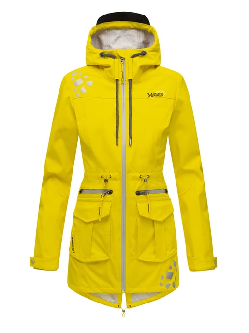 Marikoo Damen Softshelljacke – Ulissaa mit Kapuze & Reflektoren - Image 2