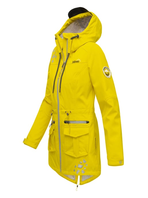 Marikoo Damen Softshelljacke – Ulissaa mit Kapuze & Reflektoren - Image 3