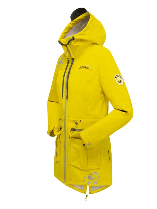 Marikoo Damen Softshelljacke – Ulissaa mit Kapuze & Reflektoren - Image 4