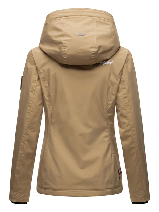 Marikoo Damen Übergangsjacke Erdbeere mit Doppelkragen & Fleece-Innenfutter - Image 5