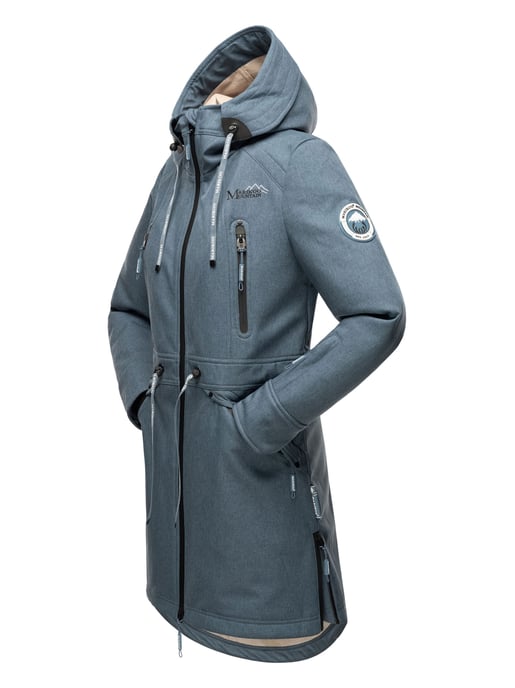 Marikoo Damen Softshelljacke – Racquellee mit Kapuze & Fleecefutter - Image 5