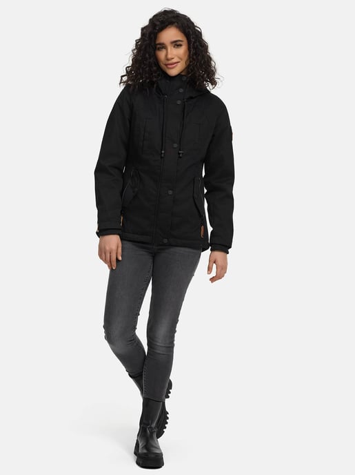 Marikoo Damen Winterjacke mit Teddyfell-Innenfutter & Kapuze - Image 6