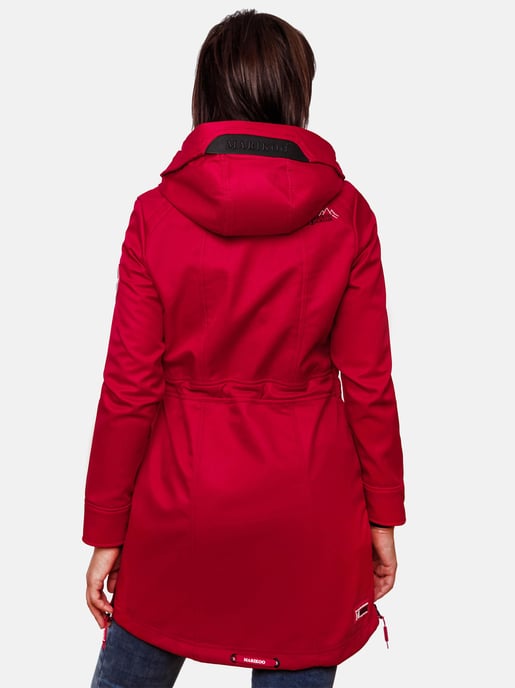 Marikoo Damen Softshelljacke – Racquellee mit Kapuze & Fleecefutter - Image 4