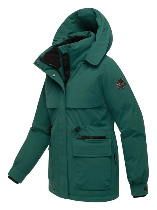 Marikoo Damen Winterjacke Shigaraa mit abnehmbarer Kapuze & Magnettaschen - Image 2