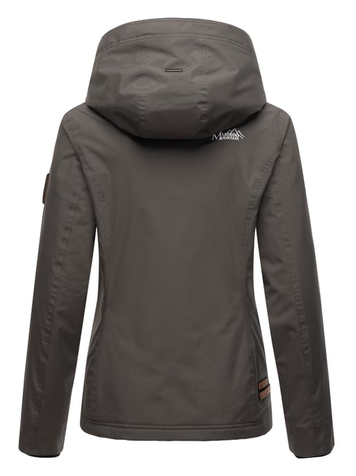 Marikoo Damen Übergangsjacke Erdbeere mit Doppelkragen & Fleece-Innenfutter - Image 6