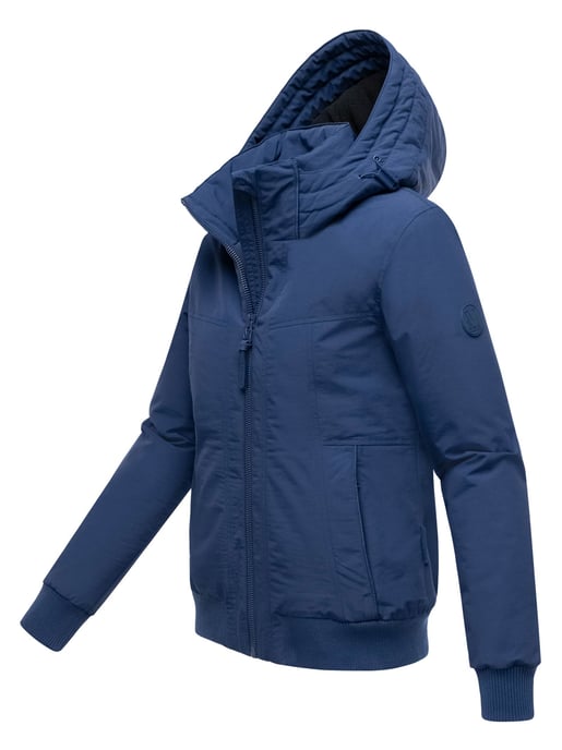 Marikoo Damen Winterjacke Mooni 16 im sportlichen Bomber-Stil mit Kapuze - Image 2