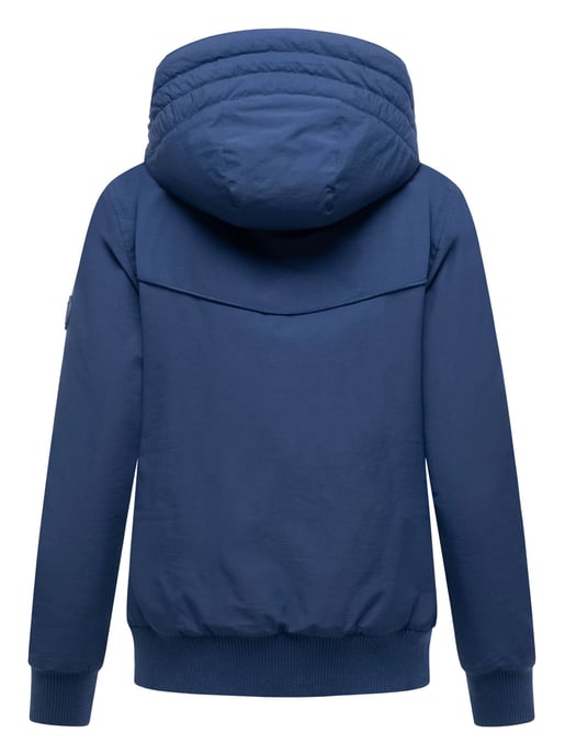 Marikoo Damen Winterjacke Mooni 16 im sportlichen Bomber-Stil mit Kapuze - Image 3