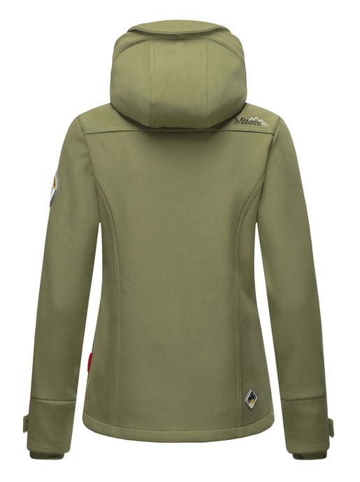Marikoo Damen Softshelljacke – Kleine Zicke, warm mit Kapuze & Fleecefutter - Image 5