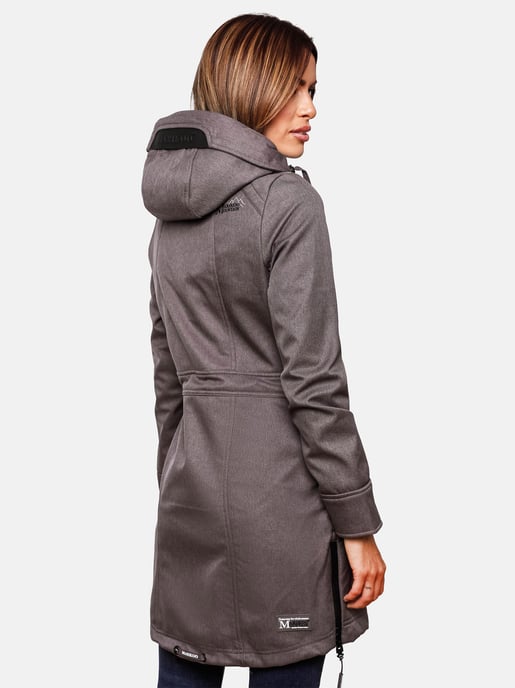 Marikoo Damen Softshelljacke – Racquellee mit Kapuze & Fleecefutter - Image 4