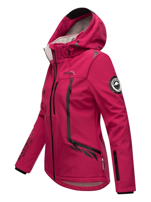 Marikoo Damen Softshelljacke – Mount-Cho-Oyu mit abnehmbarer Kapuze - Image 3
