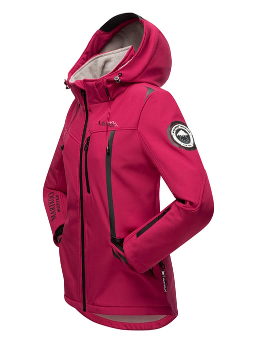 Marikoo Damen Softshelljacke – Mount-Cho-Oyu mit abnehmbarer Kapuze - Image 4
