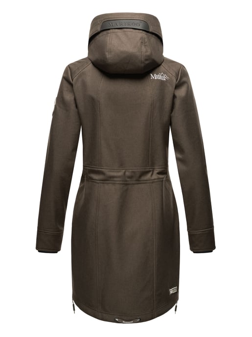 Marikoo Damen Softshelljacke – Racquellee mit Kapuze & Fleecefutter - Image 4
