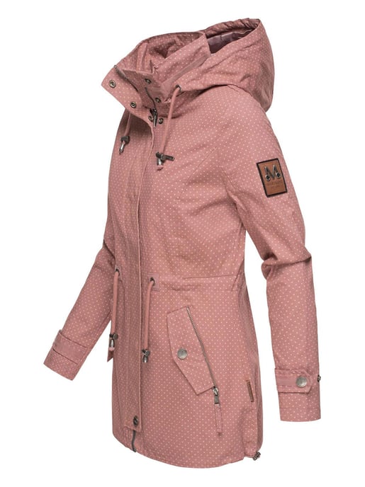 Marikoo leichte Damen Übergangsjacke mit abnehmbarer Kapuze - Image 2