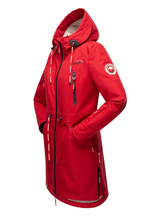 Marikoo Damen Softshelljacke – Racquellee mit Kapuze & Fleecefutter - Image 5