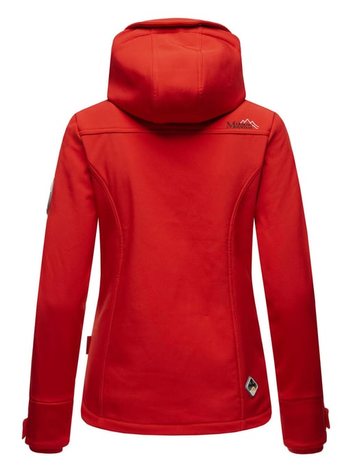Marikoo Damen Softshelljacke – Kleine Zicke, warm mit Kapuze & Fleecefutter - Image 4