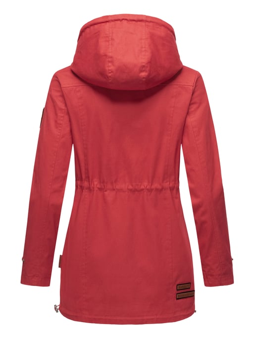 Marikoo leichte Damen Übergangsjacke mit abnehmbarer Kapuze - Image 5