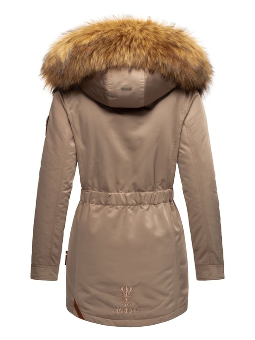 Marikoo Damen Winterjacke – Sanakoo, warm mit abnehmbarem Fellkragen - Image 4