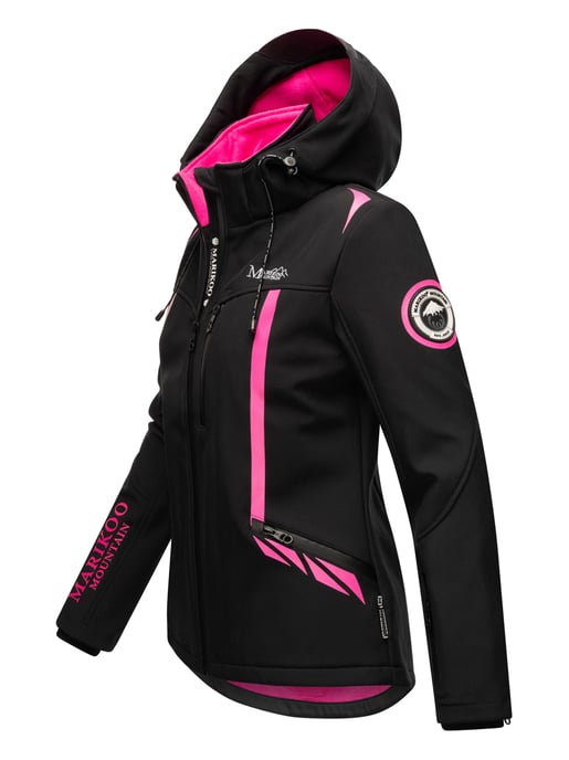 Marikoo Damen Softshelljacke – Mount-Cho-Oyu mit abnehmbarer Kapuze - Image 3
