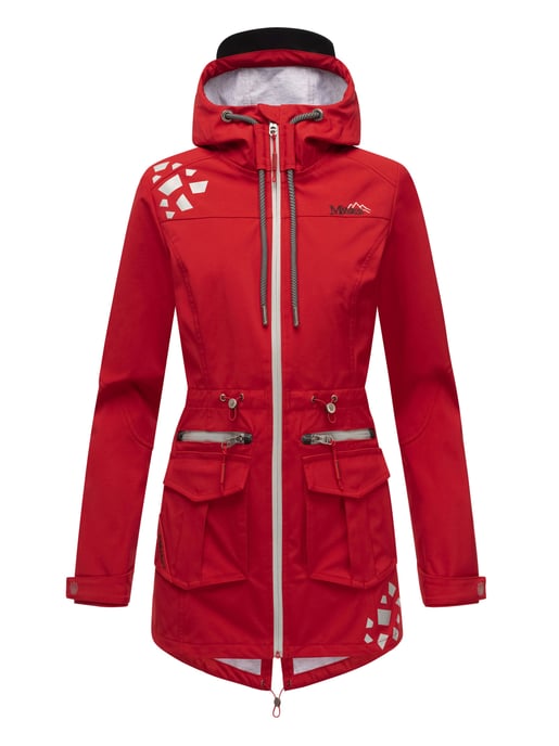 Marikoo Damen Softshelljacke – Ulissaa mit Kapuze & Reflektoren - Image 2