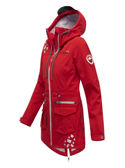 Marikoo Damen Softshelljacke – Ulissaa mit Kapuze & Reflektoren - Image 3