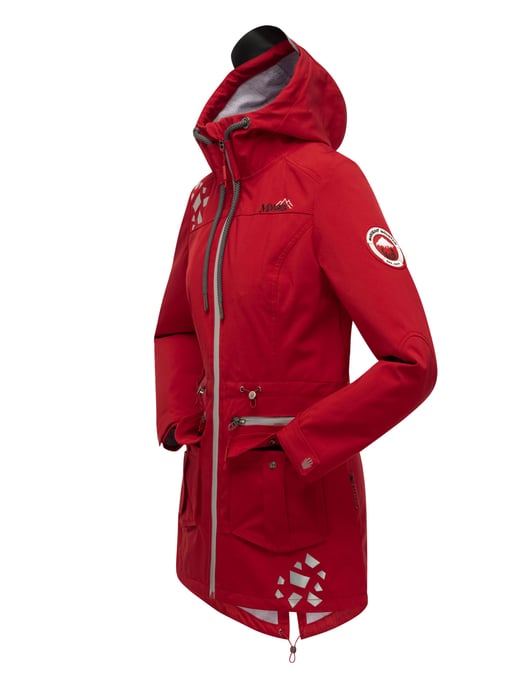 Marikoo Damen Softshelljacke – Ulissaa mit Kapuze & Reflektoren - Image 4