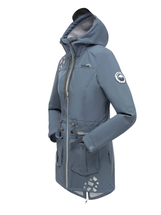 Marikoo Damen Softshelljacke – Ulissaa mit Kapuze & Reflektoren - Image 4