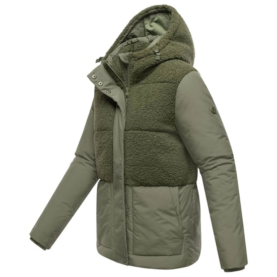 Marikoo Damen Winterjacke Sheeta mit Teddyfleece & Kapuze - Image 2