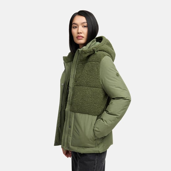 Marikoo Damen Winterjacke Sheeta mit Teddyfleece & Kapuze - Image 6