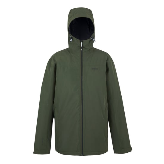 Regatta Herren Thornridge Isolierte Wasserdichte Jacke (Dunkelkhaki) - Image 1
