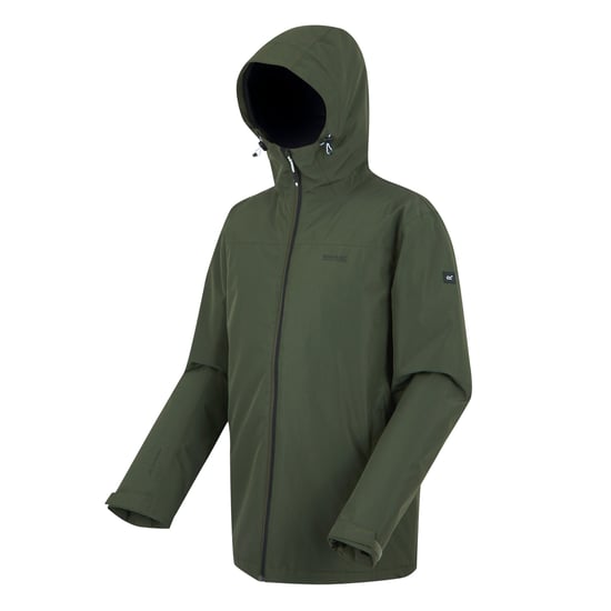Regatta Herren Thornridge Isolierte Wasserdichte Jacke (Dunkelkhaki) - Image 4