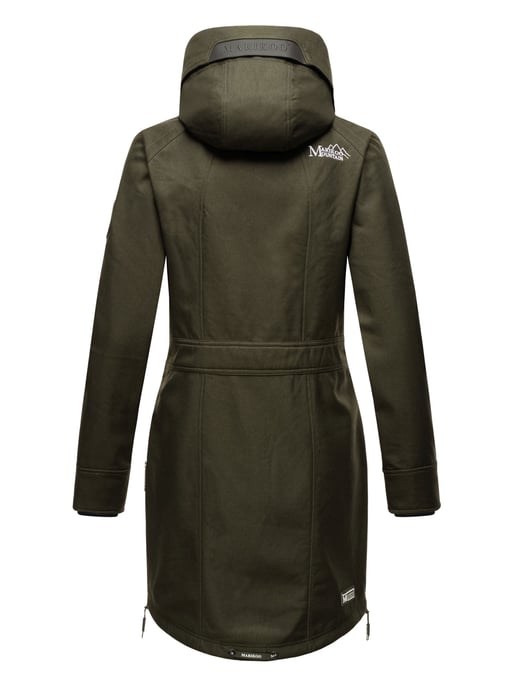 Marikoo Damen Softshelljacke – Racquellee mit Kapuze & Fleecefutter - Image 4