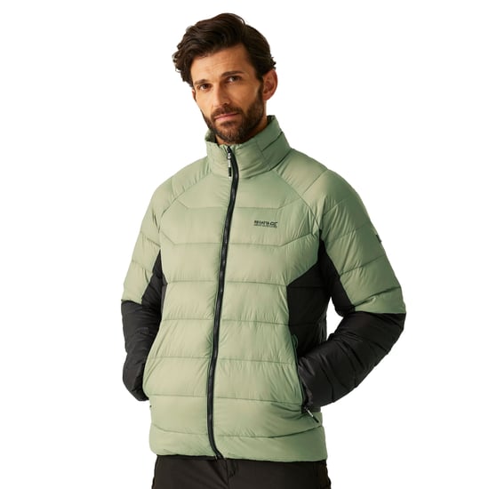 Regatta - "Dalent" Steppjacke für Herren (Ölgrün/Schwarz) - Image 4
