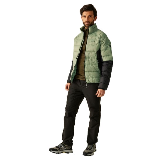 Regatta - "Dalent" Steppjacke für Herren (Ölgrün/Schwarz) - Image 5