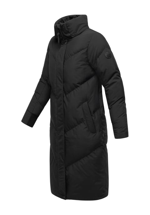 Marikoo Damen Steppmantel Teonaa mit Kapuze & sportlich-elegantem Look - Image 3