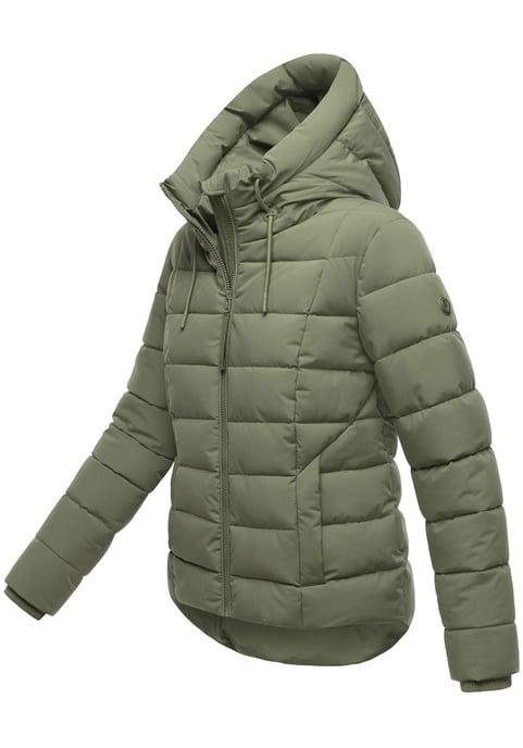 Marikoo Damen Steppjacke Tayenaa mit Kapuze & warmem Fleecefutter - Image 2