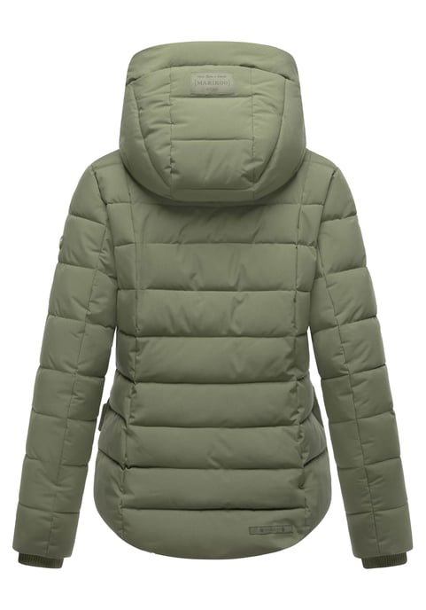 Marikoo Damen Steppjacke Tayenaa mit Kapuze & warmem Fleecefutter - Image 3