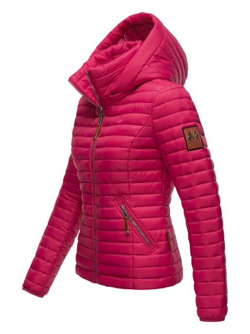 Marikoo Damen Steppjacke – Löwenbaby, leicht mit abnehmbarer Kapuze - Image 3