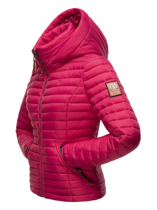Marikoo Damen Steppjacke – Löwenbaby, leicht mit abnehmbarer Kapuze - Image 4