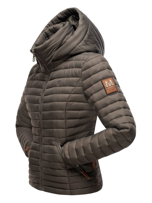 Marikoo Damen Steppjacke – Löwenbaby, leicht mit abnehmbarer Kapuze - Image 4