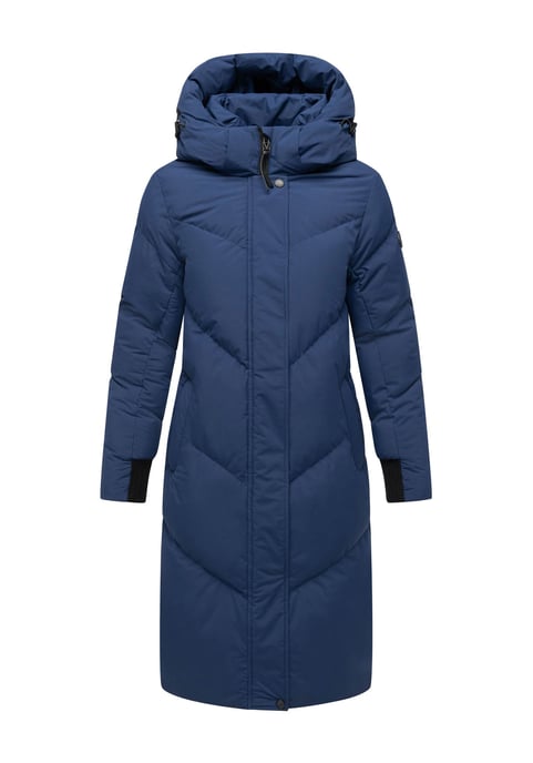 Marikoo Damen Steppmantel Teonaa mit Kapuze & sportlich-elegantem Look - Image 2