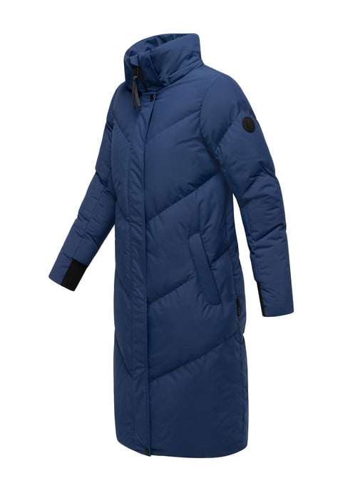 Marikoo Damen Steppmantel Teonaa mit Kapuze & sportlich-elegantem Look - Image 3