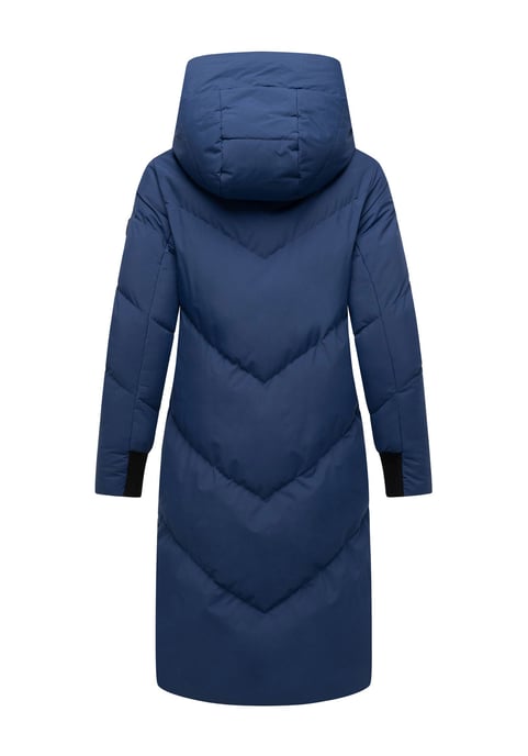 Marikoo Damen Steppmantel Teonaa mit Kapuze & sportlich-elegantem Look - Image 4