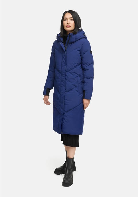 Marikoo Damen Steppmantel Teonaa mit Kapuze & sportlich-elegantem Look - Image 5
