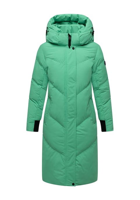Marikoo Damen Steppmantel Teonaa mit Kapuze & sportlich-elegantem Look - Image 2